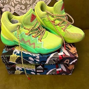 Marvel x Adidas D.O.N. Issue #2 "Spidey-Sense" Size 13k (kids); unisex Pro 🏀